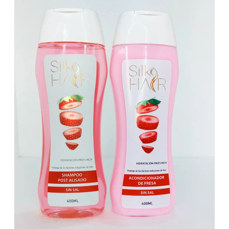 Kit Post Alisado (Shampoo + Acondicionador sin sal)