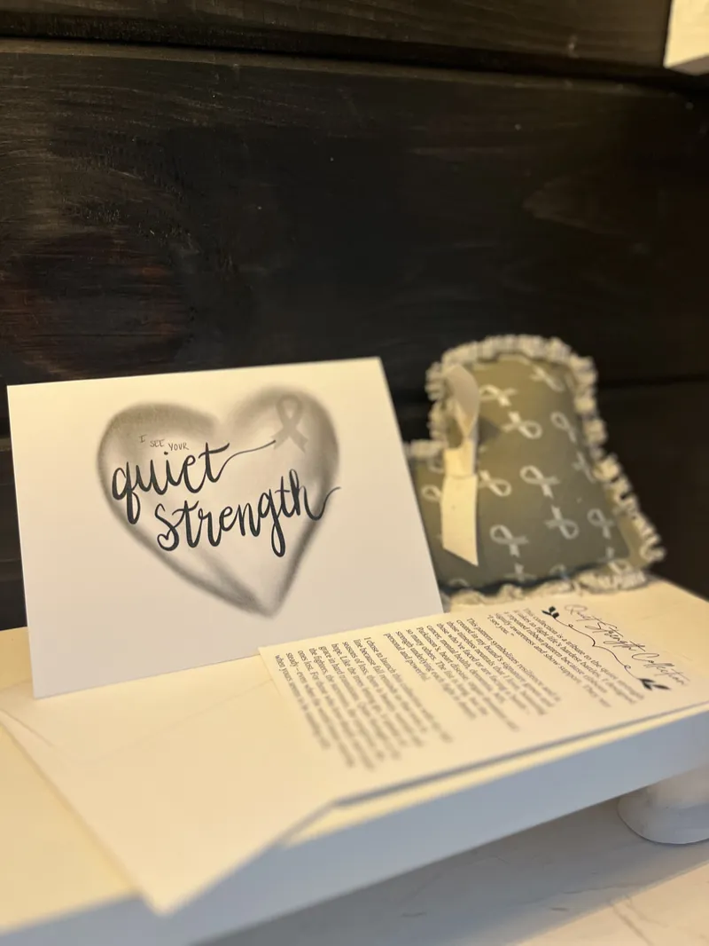Quiet Strength Heart Gift Set