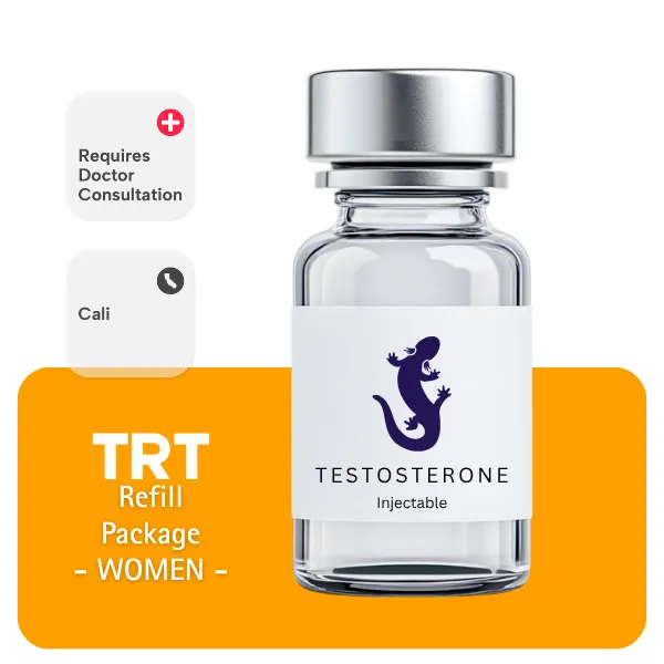 TRT CALI Women's Refill Package (Cypionate 200mg/mL 10mL)