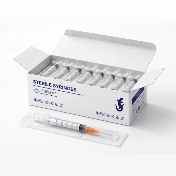 Box of 100 syringes