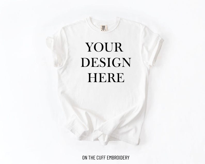 Custom Comfort Colors T-Shirt | Personalized Graphic Tee