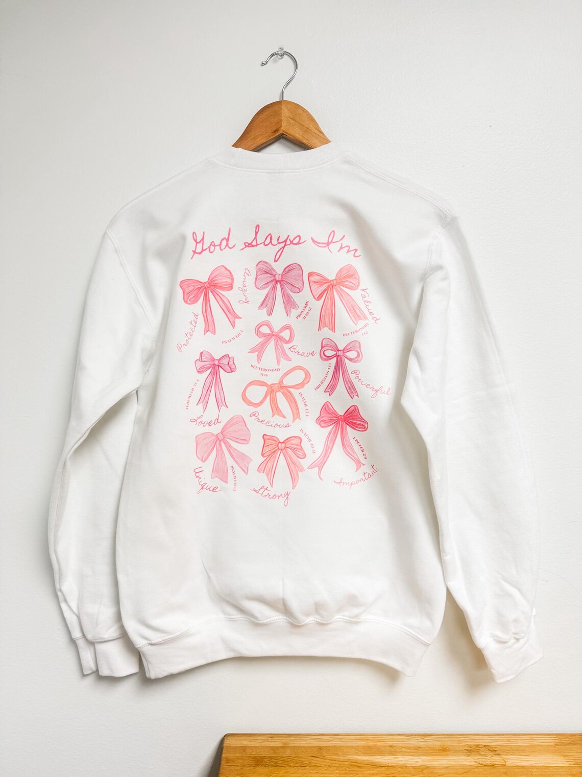 God Says I AM // Crewneck Sweatshirt