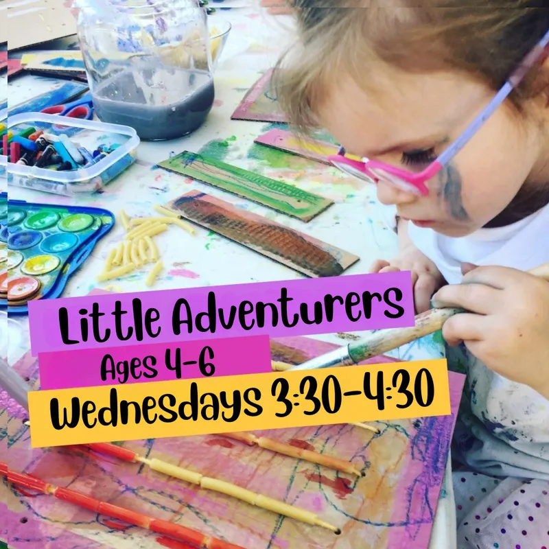 Little Adventurers Ages 4-6 Wednesdays 3:30-4:30pm