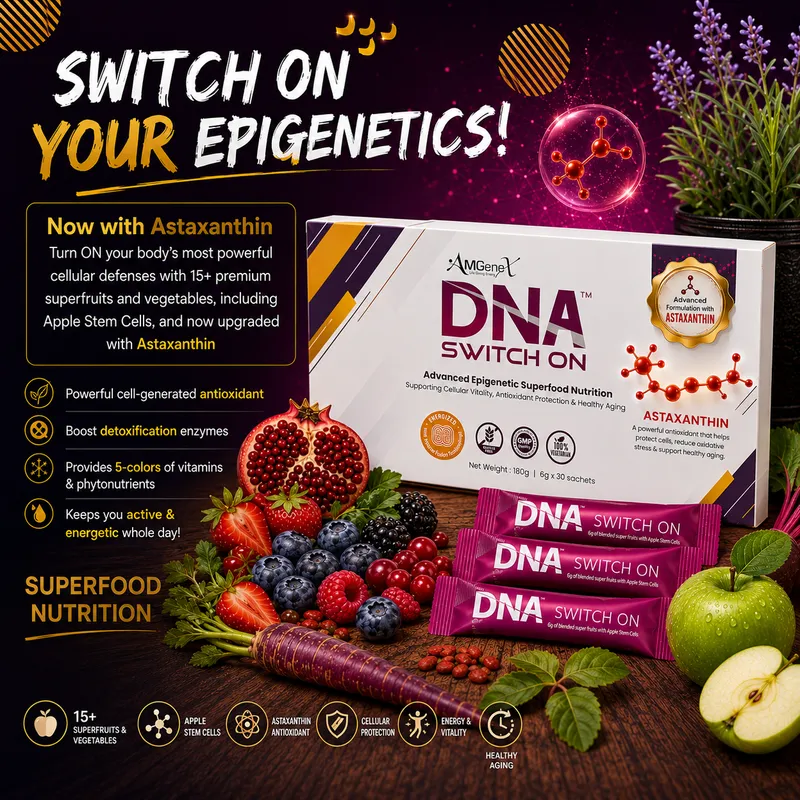 DNA Switch On - Antioxidant & AntiAging Superfood Nutrition