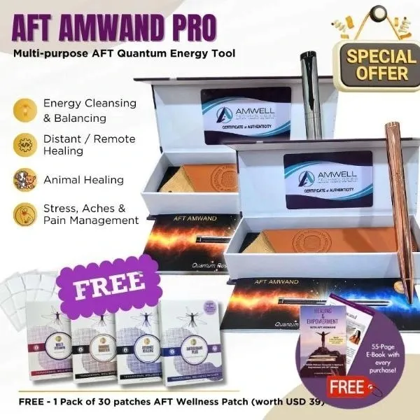AMwand Pro With Free AFT Wellness Patch (Promo)