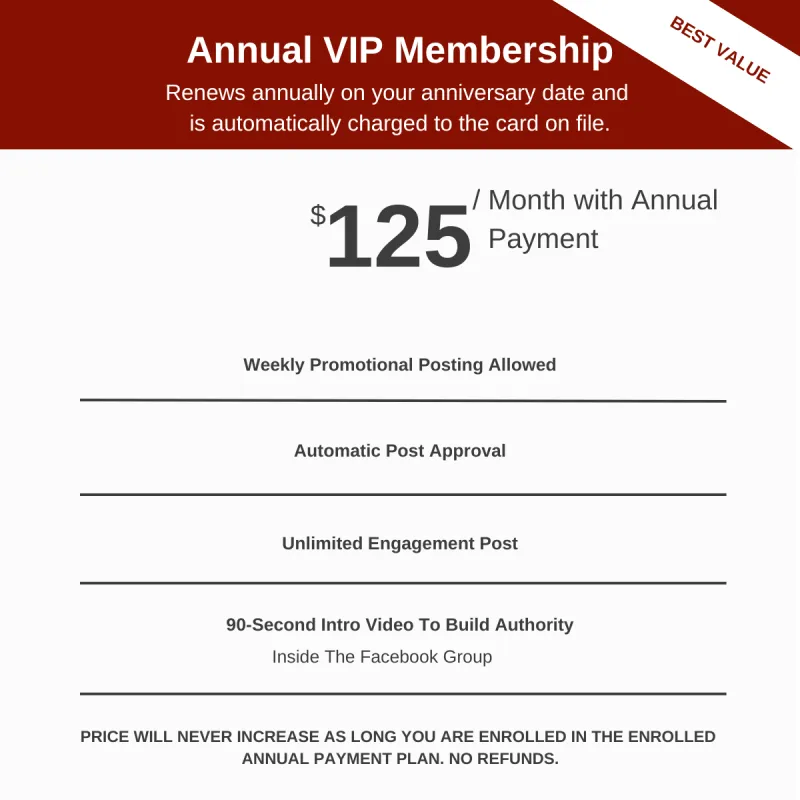 E2 Visa Annual Resource Partner Listing (Save 2 month)
