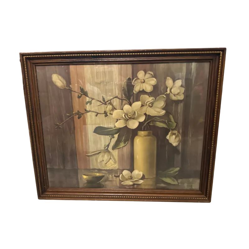 Timeless Elegant Floral Still Life Painting