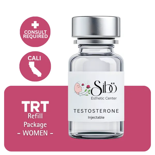 TRT CALI Women's Refill Package (Cypionate 200mg/mL 10mL)