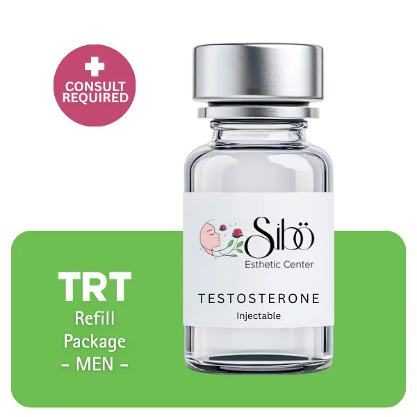 TRT Men's Refill Only Package 60 days (Cypionate 200mg/mL 10mL + Anastrozole 24×1mg)