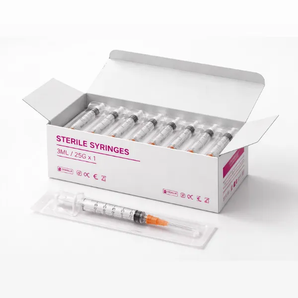 Box of 100 syringes