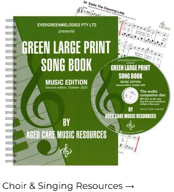 Green Sheet Music Book – 2nd Edition