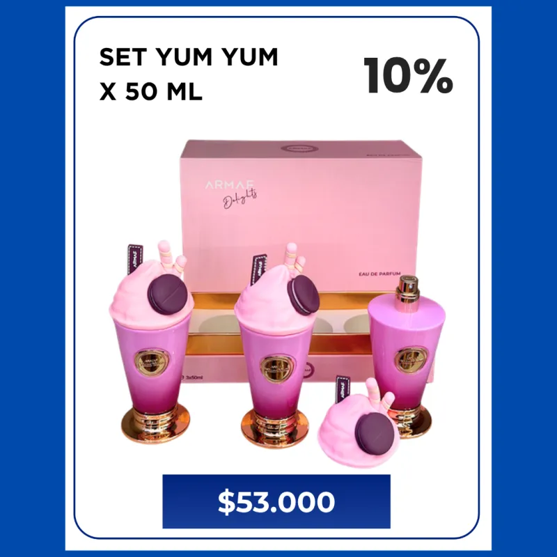 SET YUM YUM X 50 ML (F-Árabe)