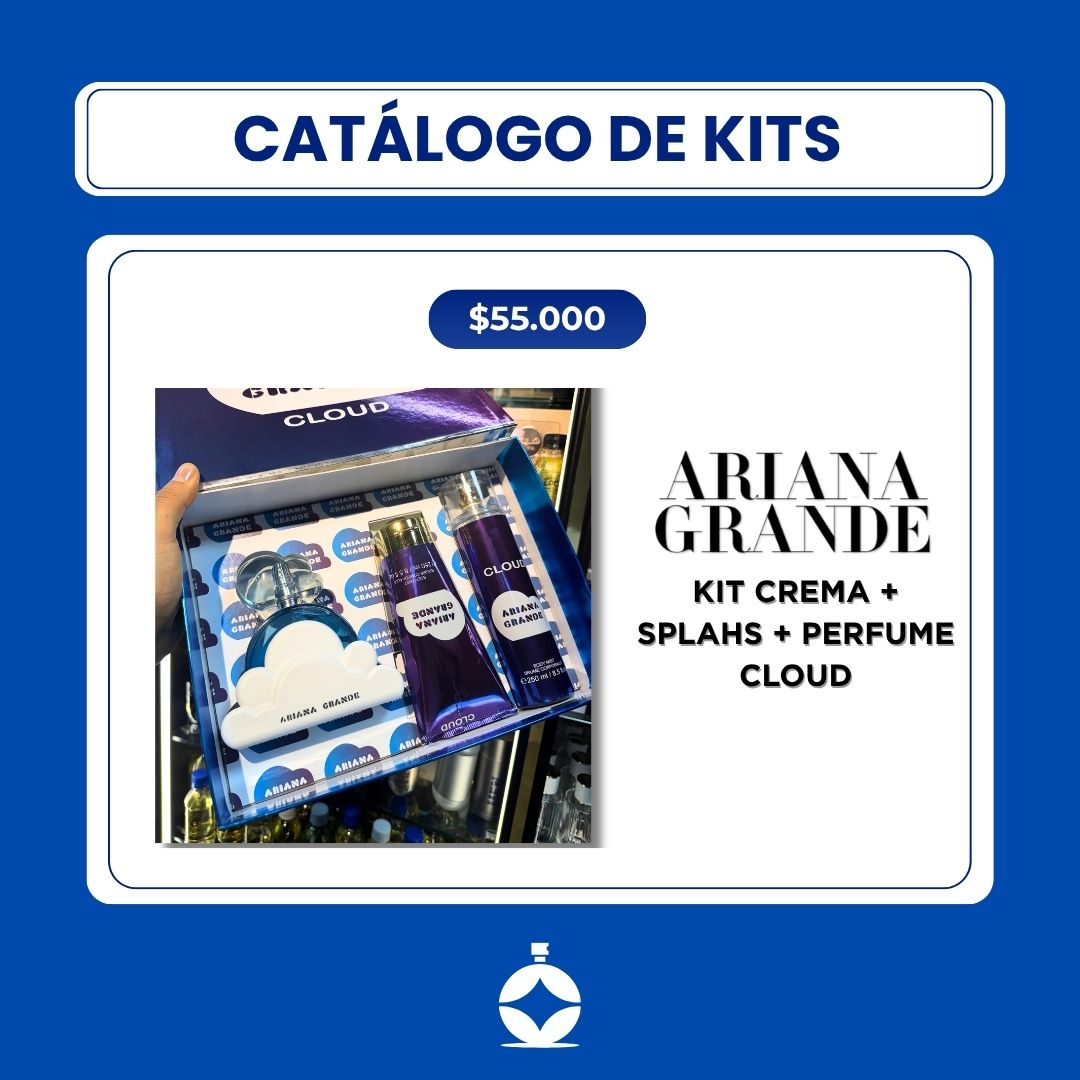 KIT CREMA + SPLAHS + PERFUME CLOUD