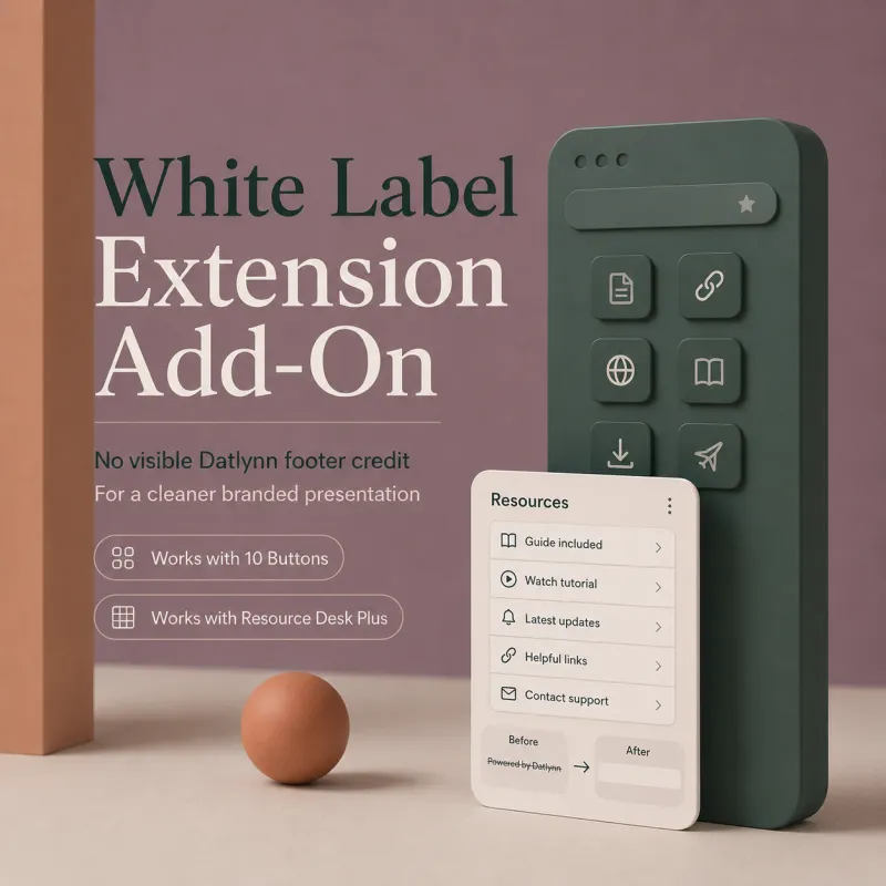 White Label Extension Add-On