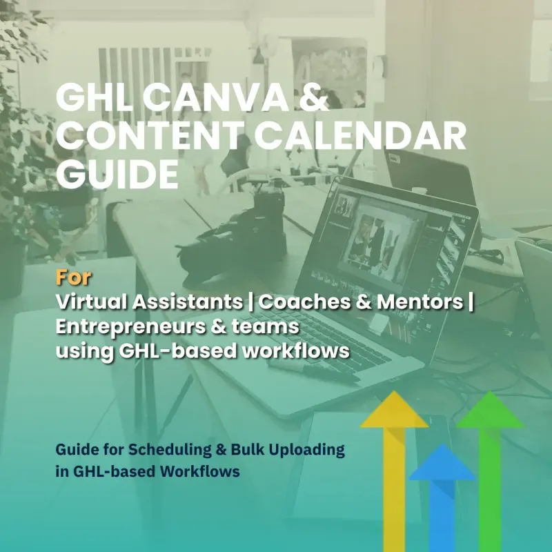 GHL Canva Content Calender Guide 