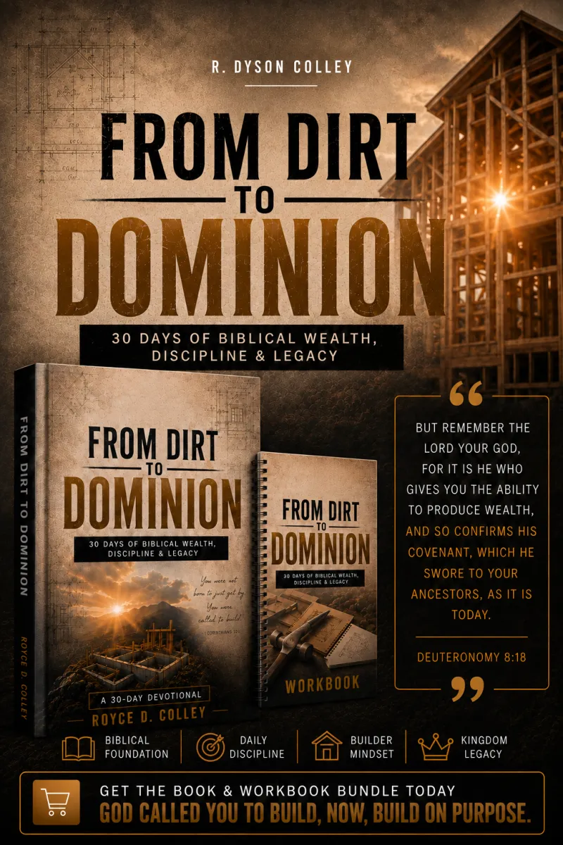From Dirt to Dominion Devotional & Workbook