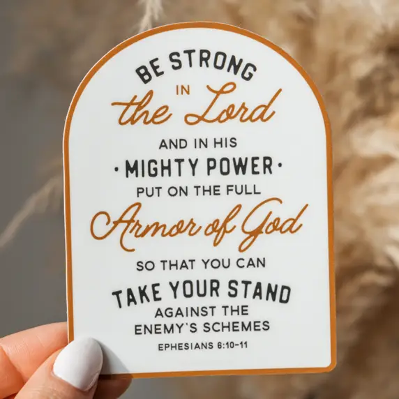 Armor of God Sticker