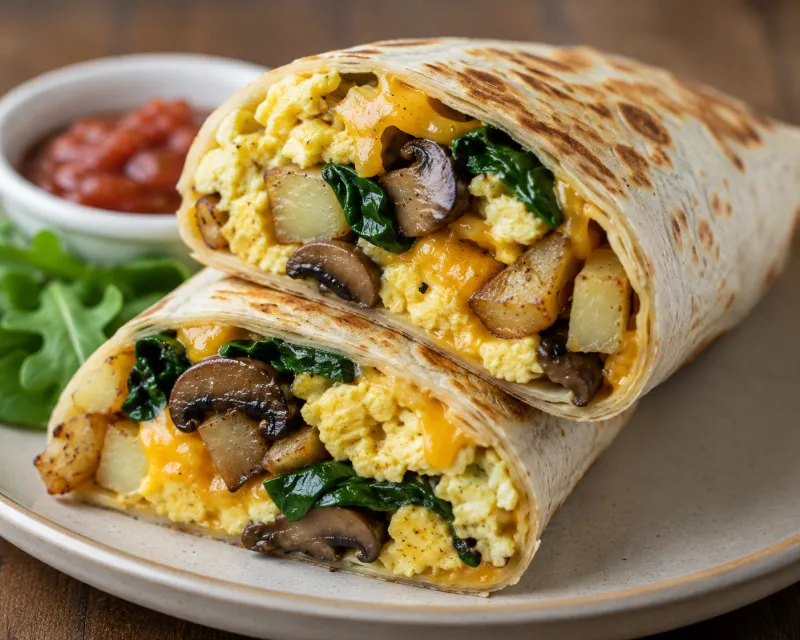 Veggie Breakfast Burrito