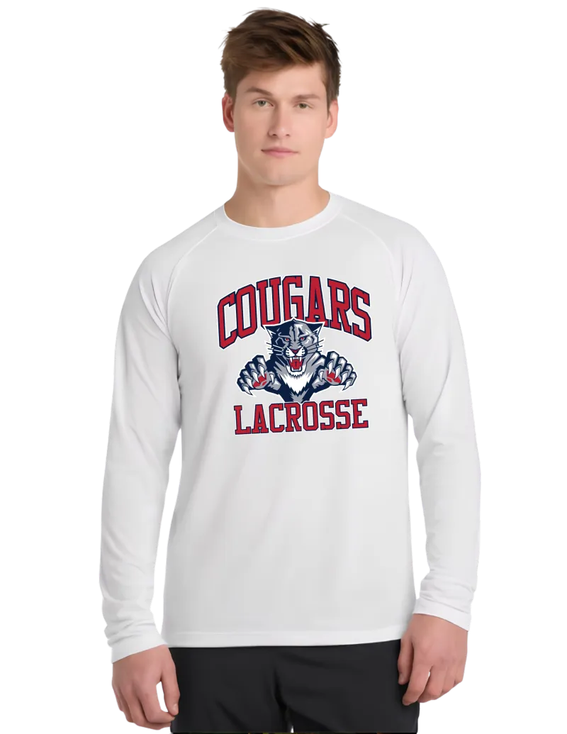 Sport-Tek® Long Sleeve Ultimate Performance Crew. ST700LS - White - Main Logo