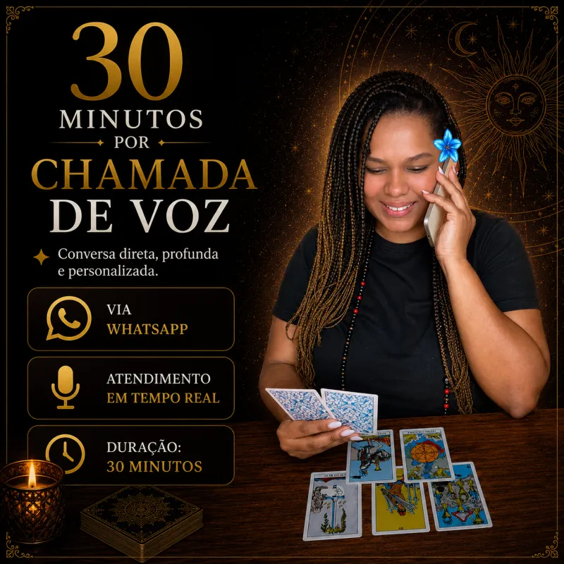 30 minutos via ligação 