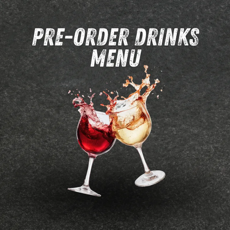 Pre-Order Drinks Menu