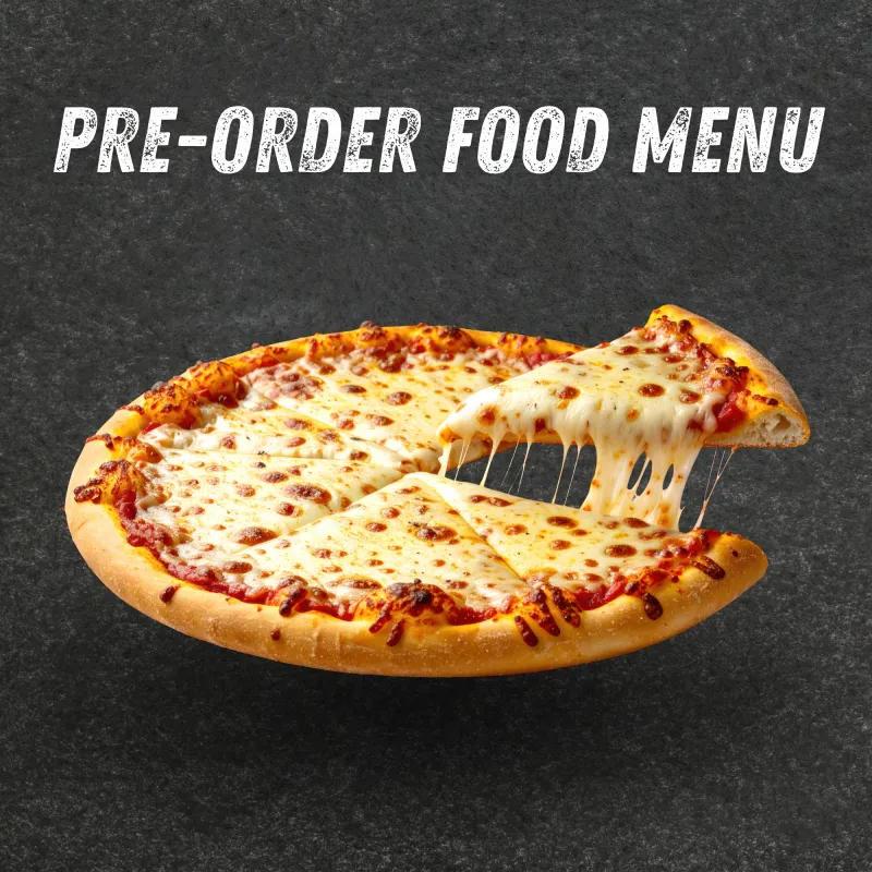 Pre-Order Food Menu