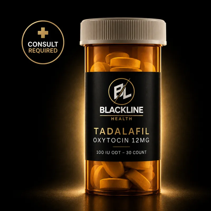 Tadalafil/Oxytocin 12mg/100 IU ODT - 30 Count