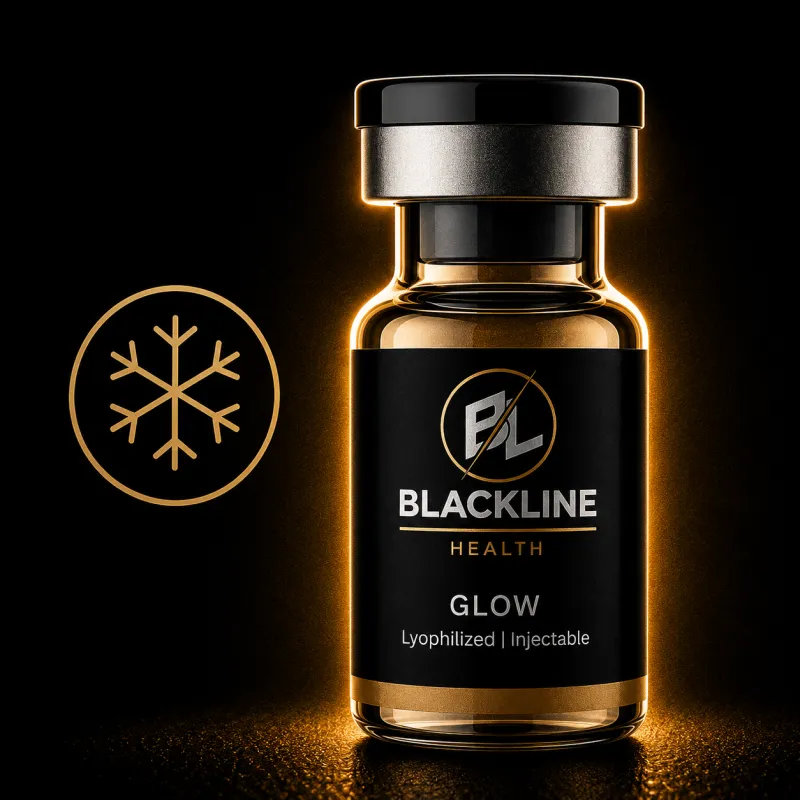 GLOW (BPC-157 / GHK-CU / TB-500)10mg/50mg/10mg/mL (3mL) - Lyophilized