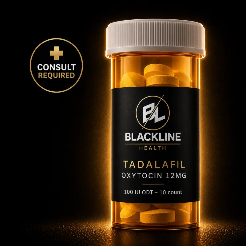 Tadalafil/Oxytocin 12mg/100 IU ODT - 10 Count