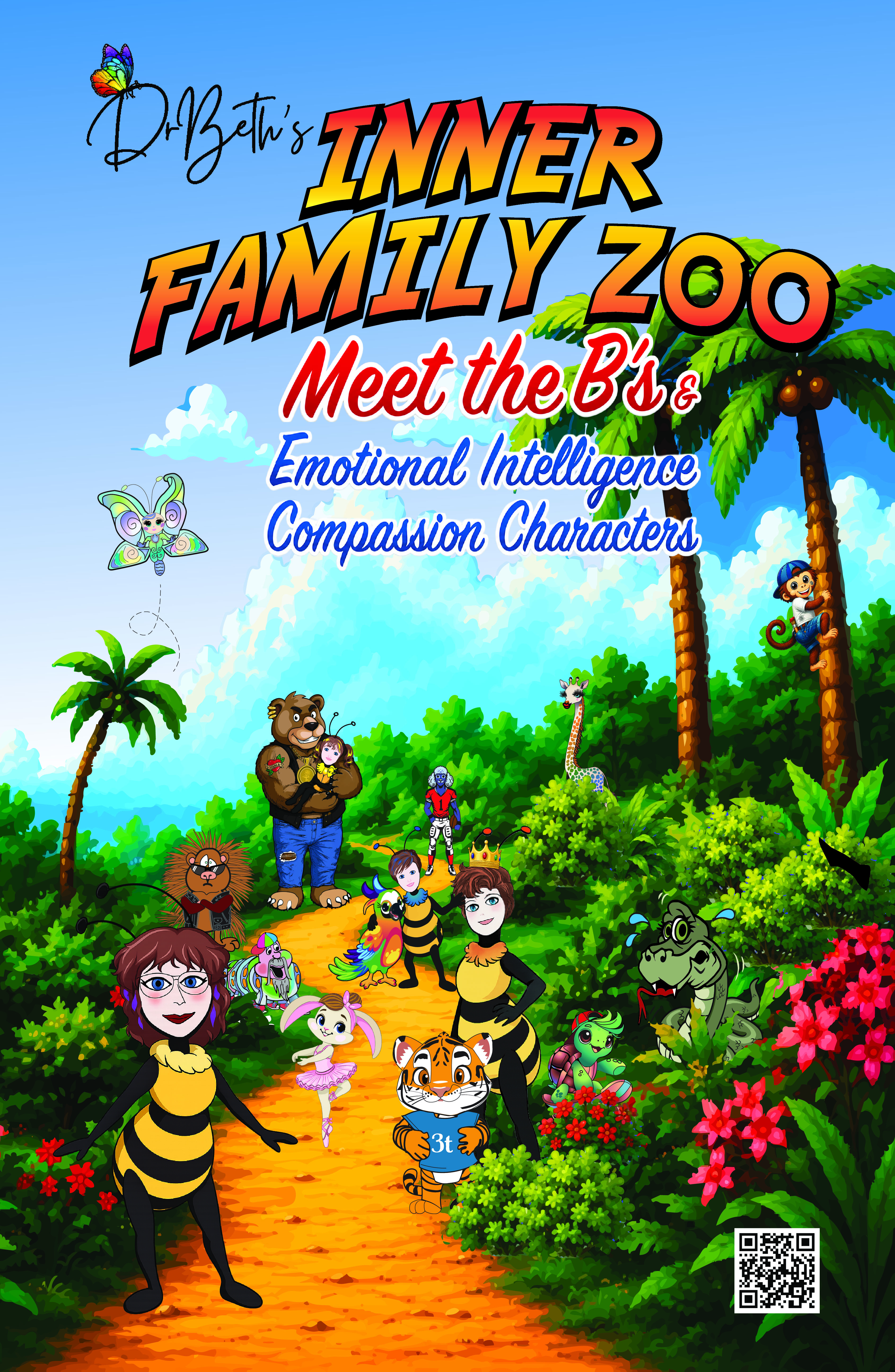 Spiral Bound: Inner Family Zoo Coloring Book