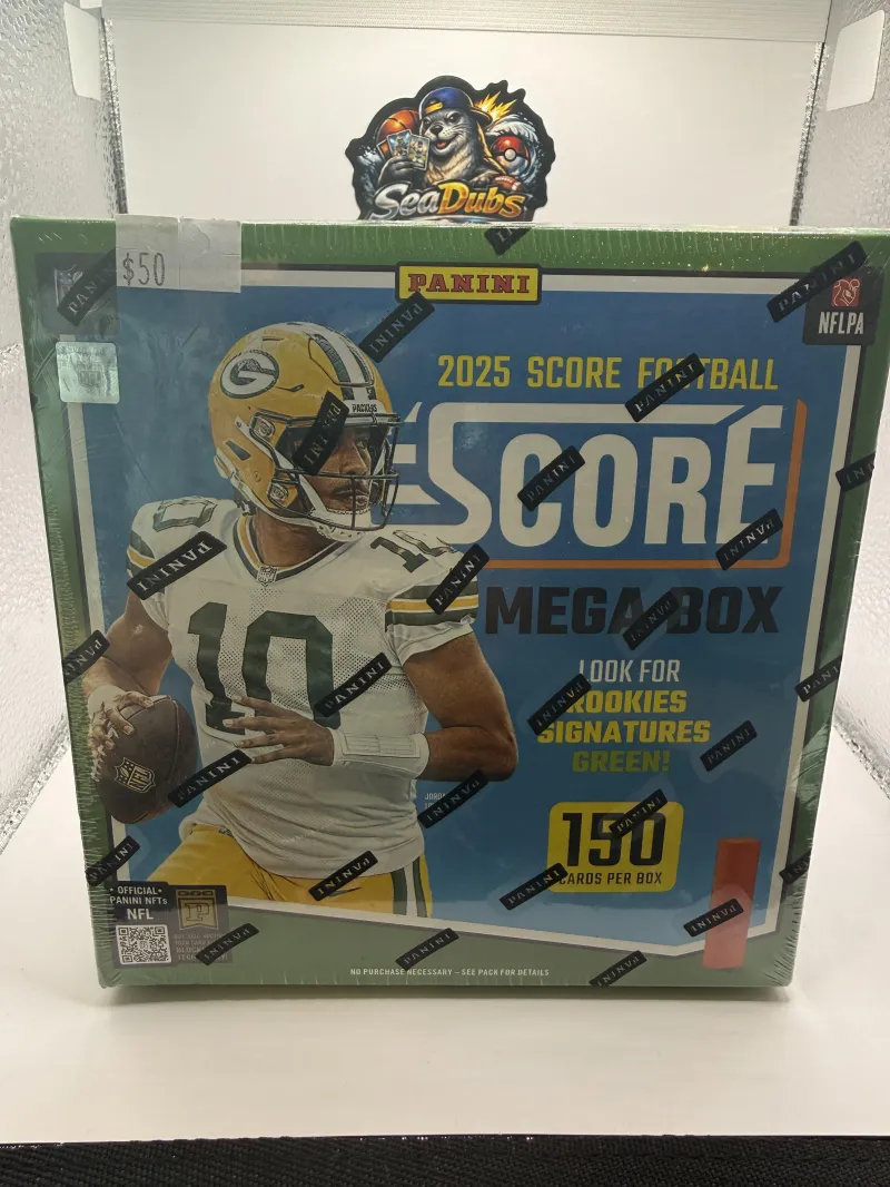 2025 Score Football Mega Box