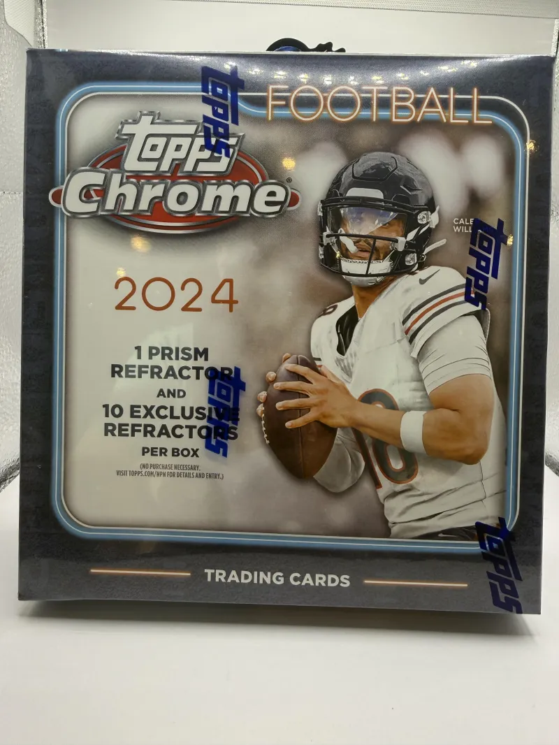 2024 Topps Chrome Football Mega Box