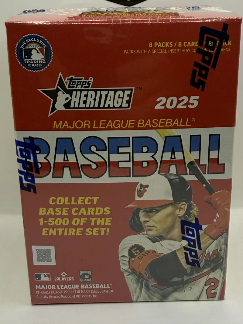 2025 Topps Heritage Baseball Blaster Box