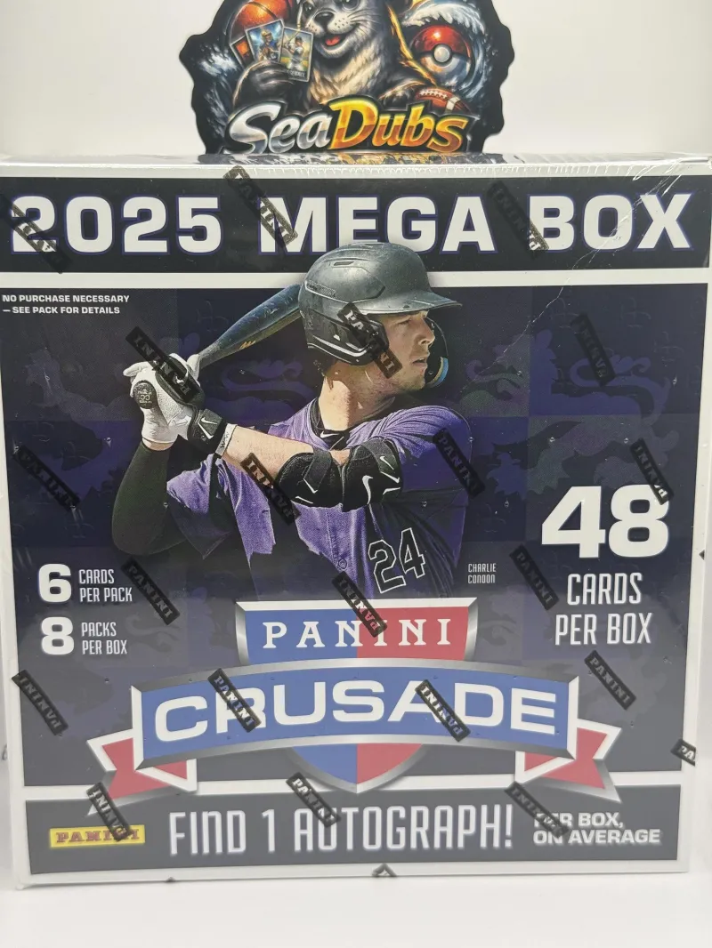 2025 Panini Crusade Baseball Mega Box