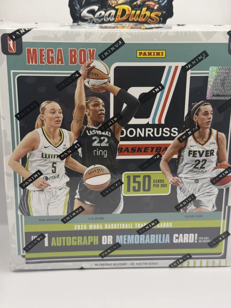 2025 WNBA Donruss Basketball Mega Box