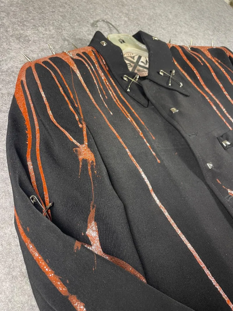 Attack On Titan Cropped Punk Blazer