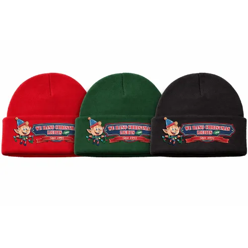 BEANIE-Embroidered (WHCL)