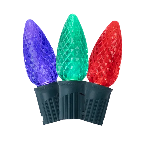 Color Fusion C9 Faceted Bulb RGBW - 500 per Case