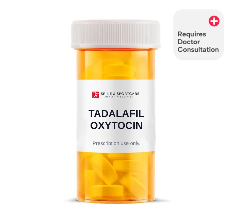 Tadalafil/Oxytocin 12mg/100 IU ODT - 10 Count