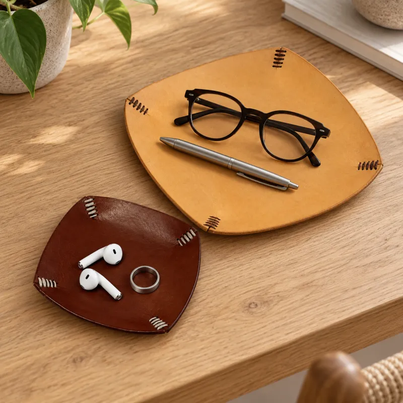 Käsintehty nahkavati