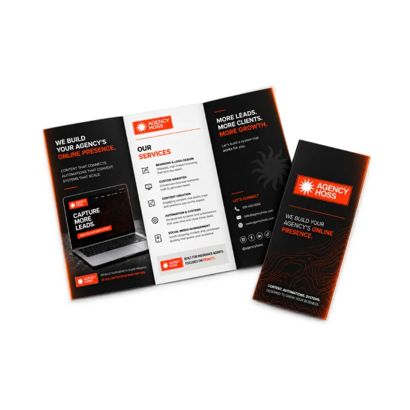 Custom Printed Brochures