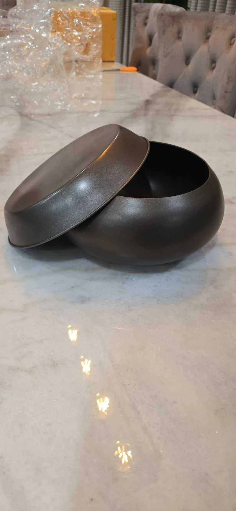 Prestige Stainless steel with Teflon Coating Alms Bowl by Lotus