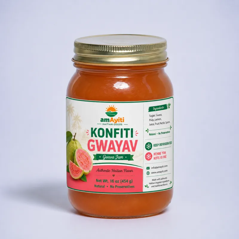 Konfiti Gwayav – Guava Preserve