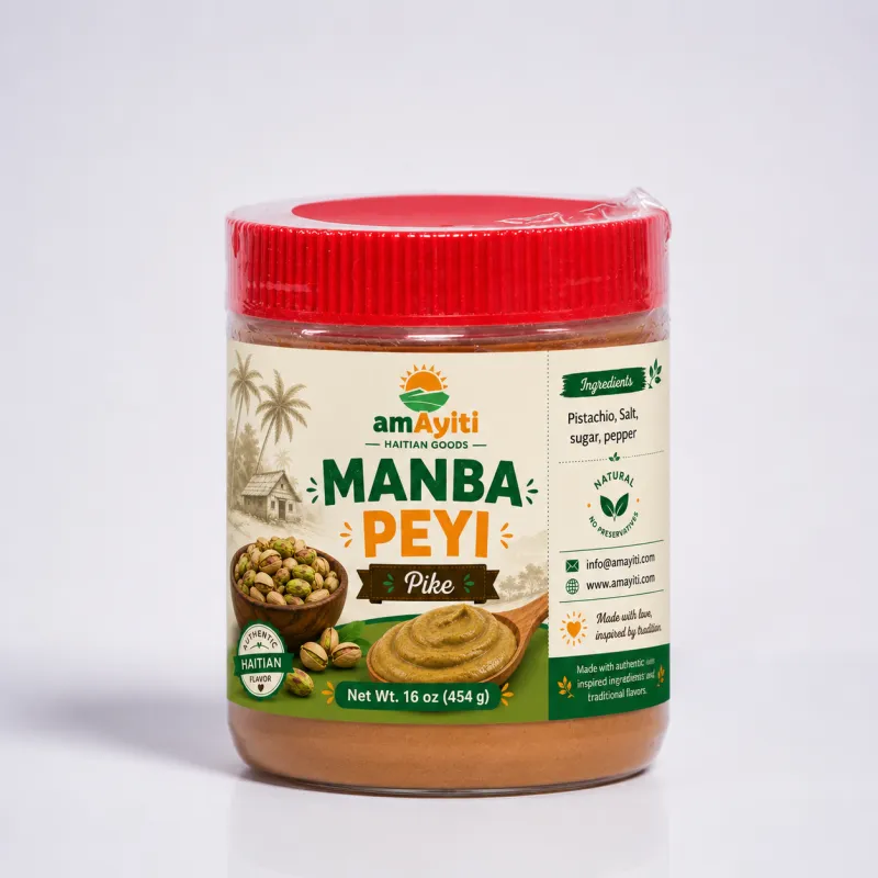 Manba Peyi Pike – Spicy Haitian Peanut Butter