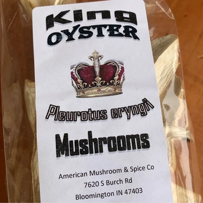American Mushroom & Spice: Dried, King Oyster