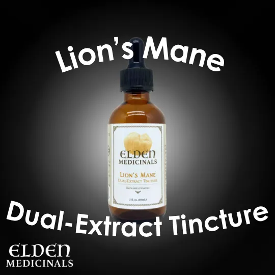 Elden Medicinals: Lion's Mane Dual-Extract Tincture
