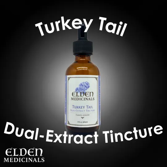 Elden Medicinals: Turkey Tail Dual-Extract Tincture