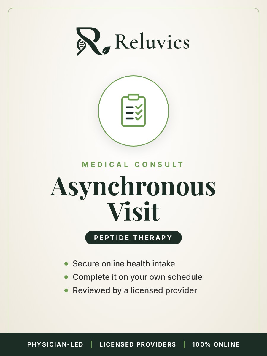 Medical Consult: Asynchronous Visit (Peptides)