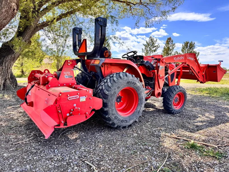 Tractor + Rototiller