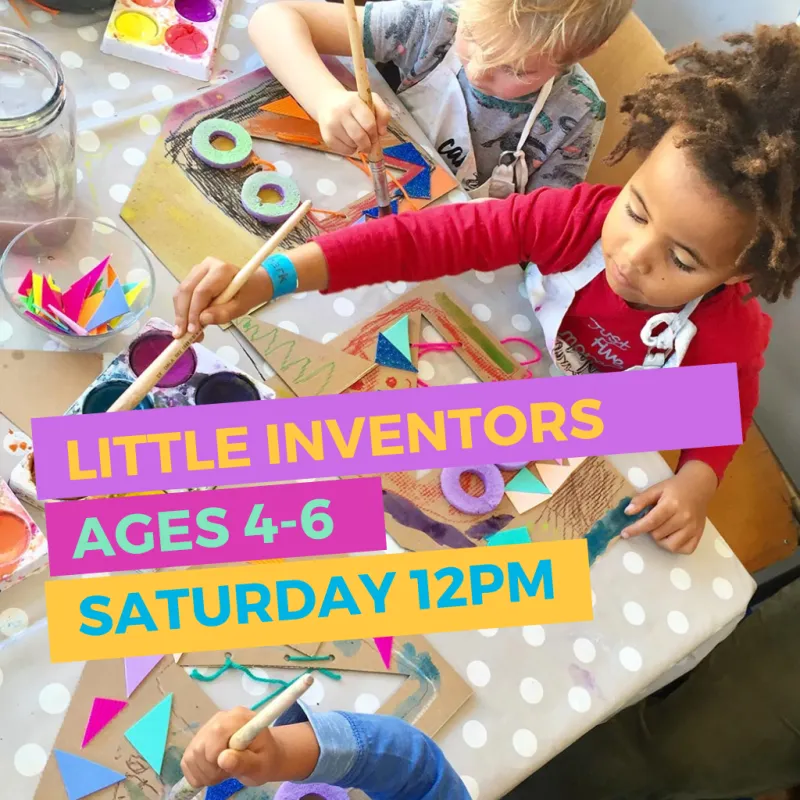 Little Inventors Ages 4-6 Saturday @12pm